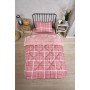 ETE HOMETEX TEK KİŞİLİK LÜX WELSOFT YORGAN SAFİR PUDRA 155X215CM 8696474231934